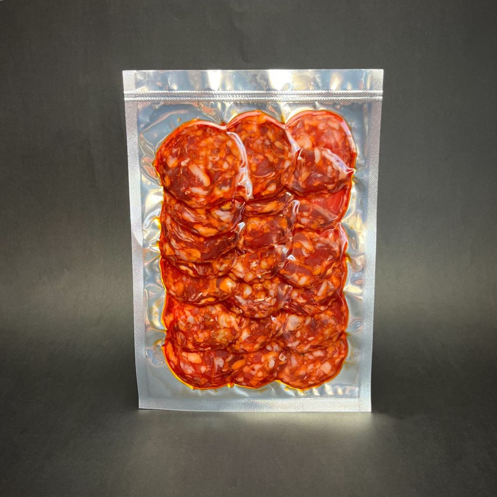 Chorizo Ibérico de Cebo 50%. Chorizo Cular Ibérico. Loncheado. 100 gr. - Club Jamón