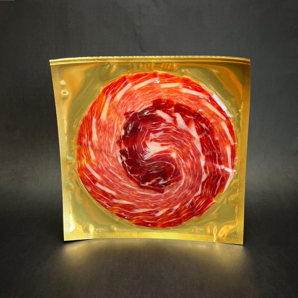 Jamón Bellota 50% Ibérico Loncheado. Cortado a Cuchillo. 90 gr. - Club Jamón