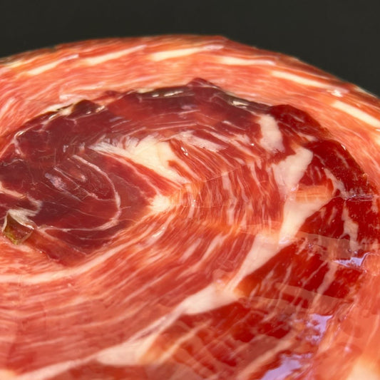Jamón Bellota 50% Ibérico Loncheado. Cortado a Cuchillo. 90 gr. - Club Jamón