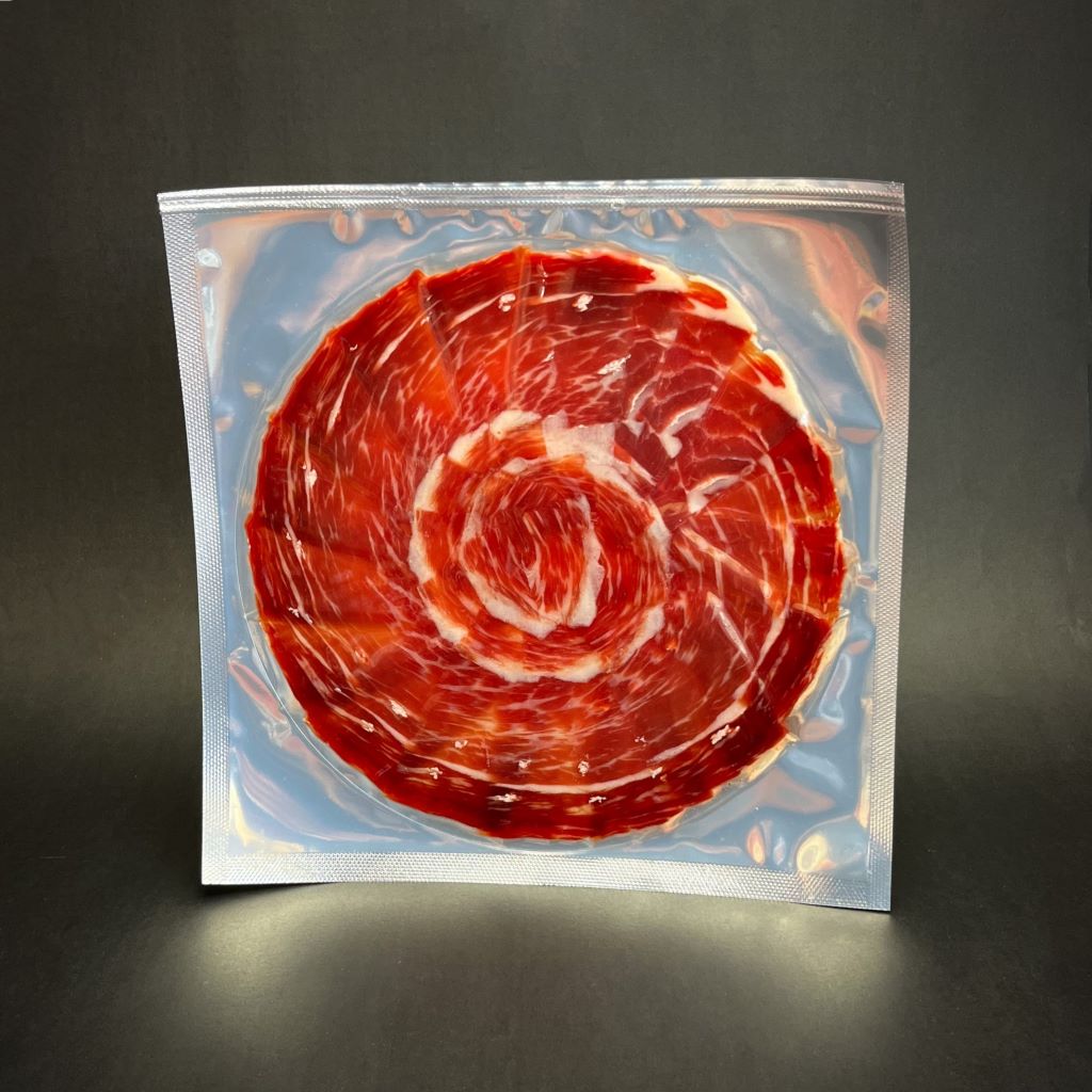 Jamón Cebo de Campo. Jamón Ibérico Cebo de Campo 50%. Loncheado. Cortado a Cuchillo. 90 gr. - Club Jamón