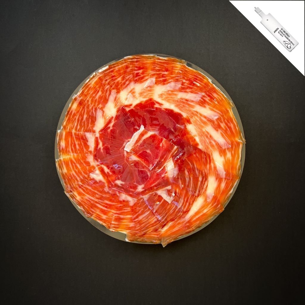 Jamón de Cebo Ibérico 50%. Loncheado. Cortado a Cuchillo. 90gr. - Club Jamón