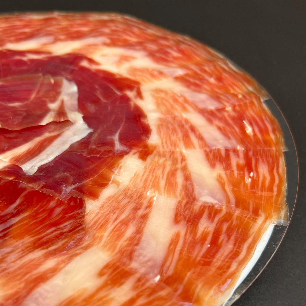 Jamón de Cebo Ibérico 50%. Loncheado. Cortado a Cuchillo. 90gr. - Club Jamón