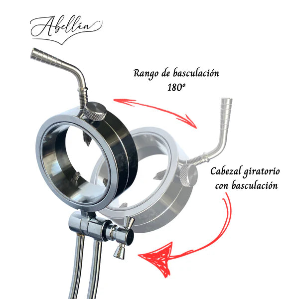 Home Pro Ham Holder: Tilting Structure + Adjustable V + 360° Head + Gift
