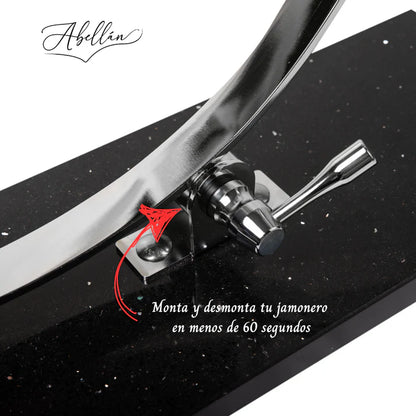 Home Pro Ham Holder: Tilting Structure + Adjustable V + 360° Head + Gift